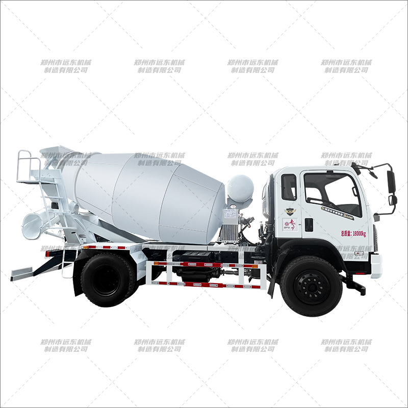 8方混凝土搅拌罐车(图1) 8方混凝土搅拌罐车(图1)